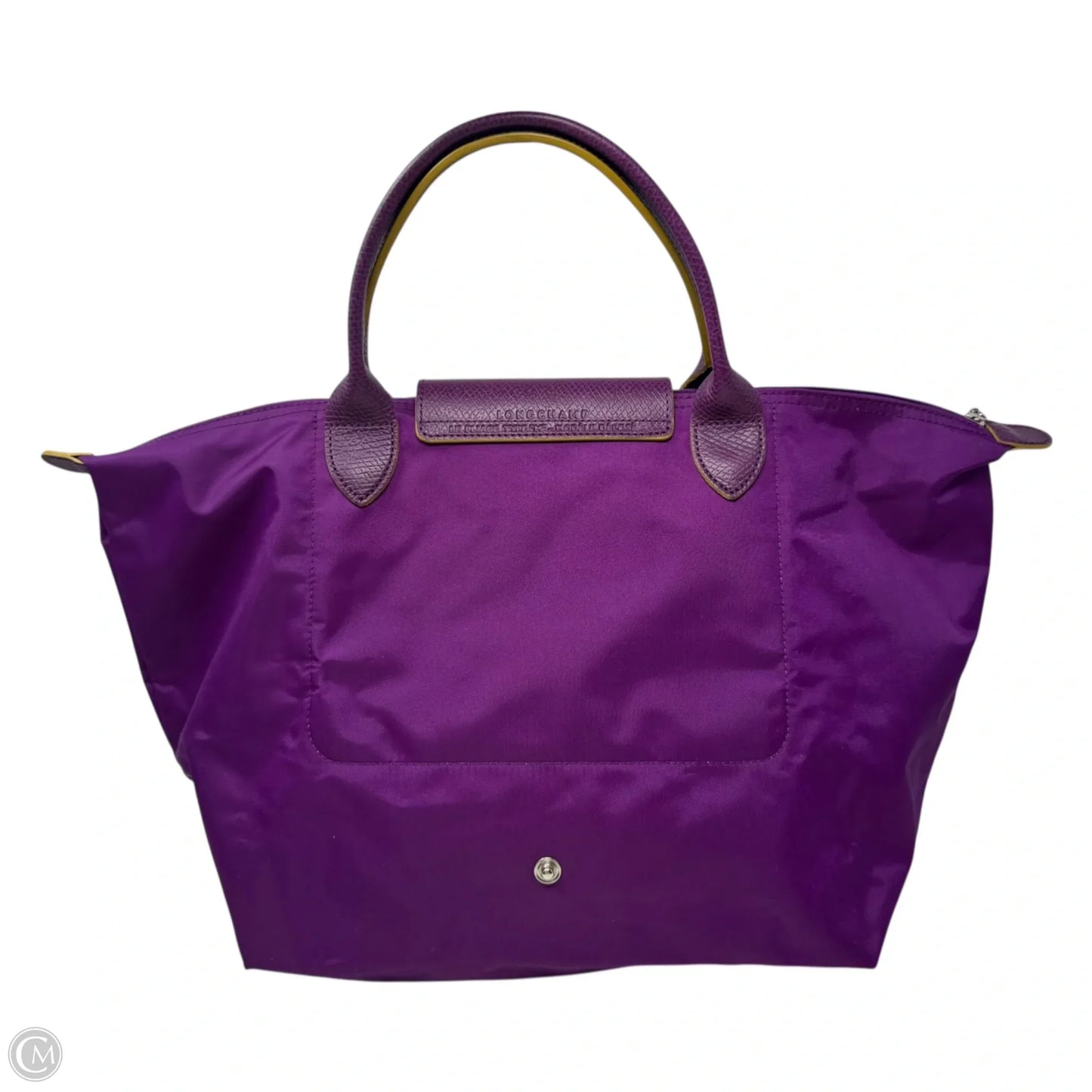 Le Pliage Type M Tote Designer By Longchamp, Size: Medium