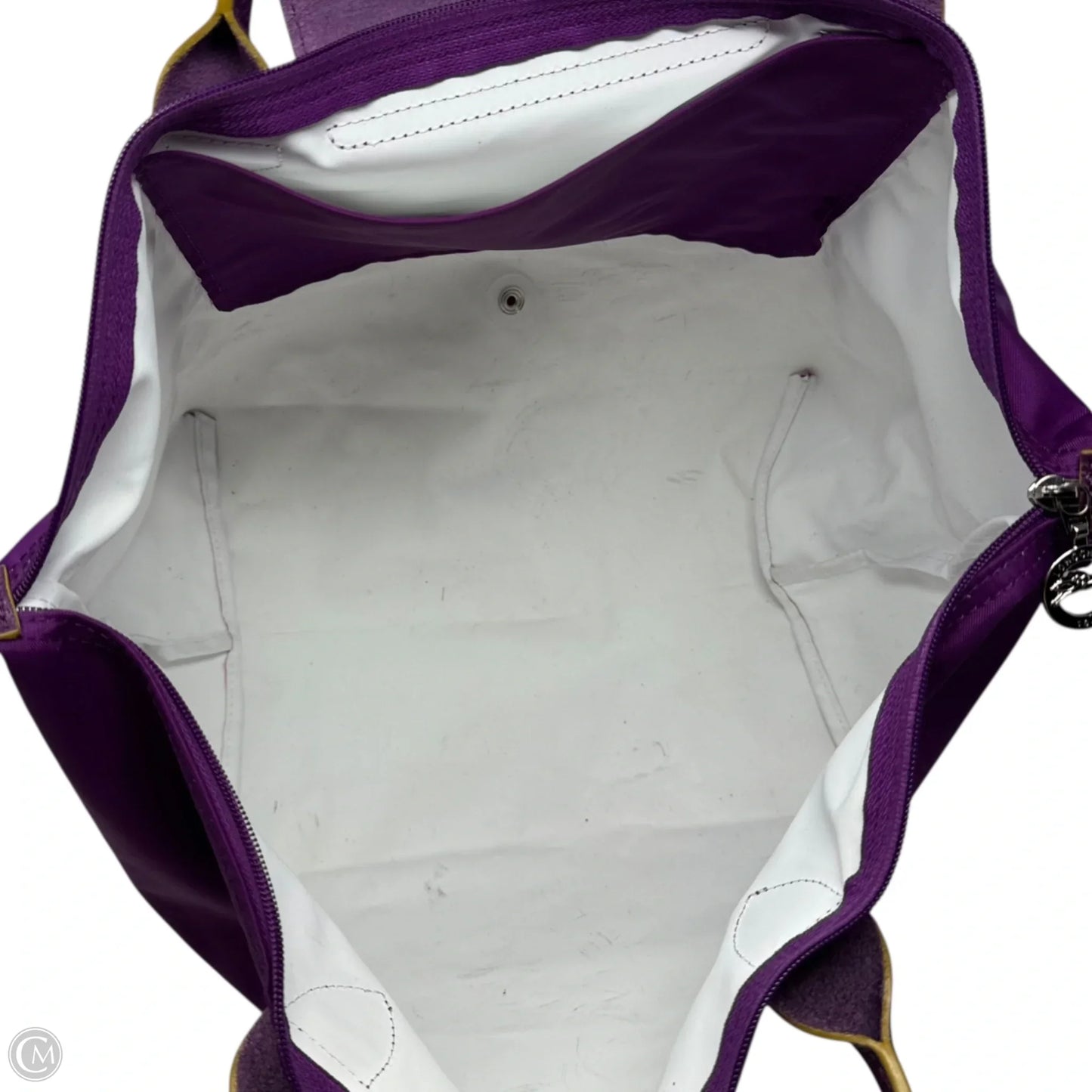 Le Pliage Type M Tote Designer By Longchamp, Size: Medium