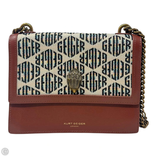 Shoreditch Handbag Designer By Kurt Geiger, Size: Small