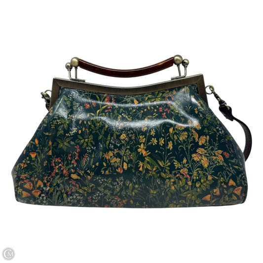 Kelmscott Frame Handbag Designer By Patricia Nash, Size: Small