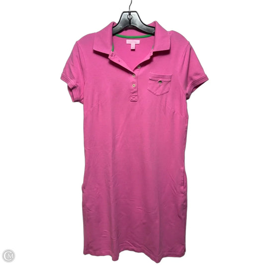 Polo Dress Designer By Lilly Pulitzer In Pink, Size: S