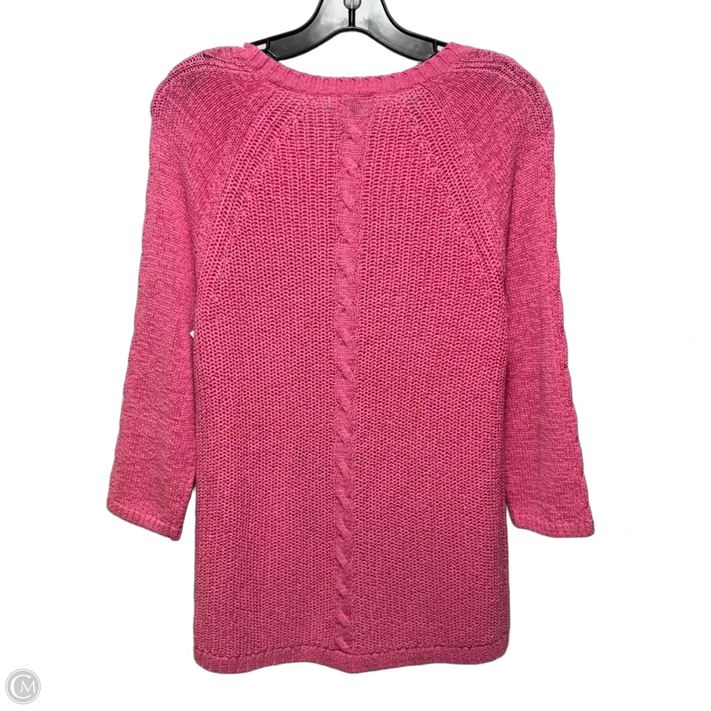 Sweater By Talbots In Pink, Size: M