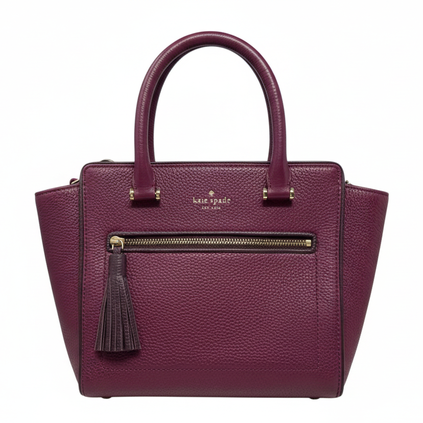 Chester Street Allyn Leather Satchel Designer By Kate Spade, Size: Medium