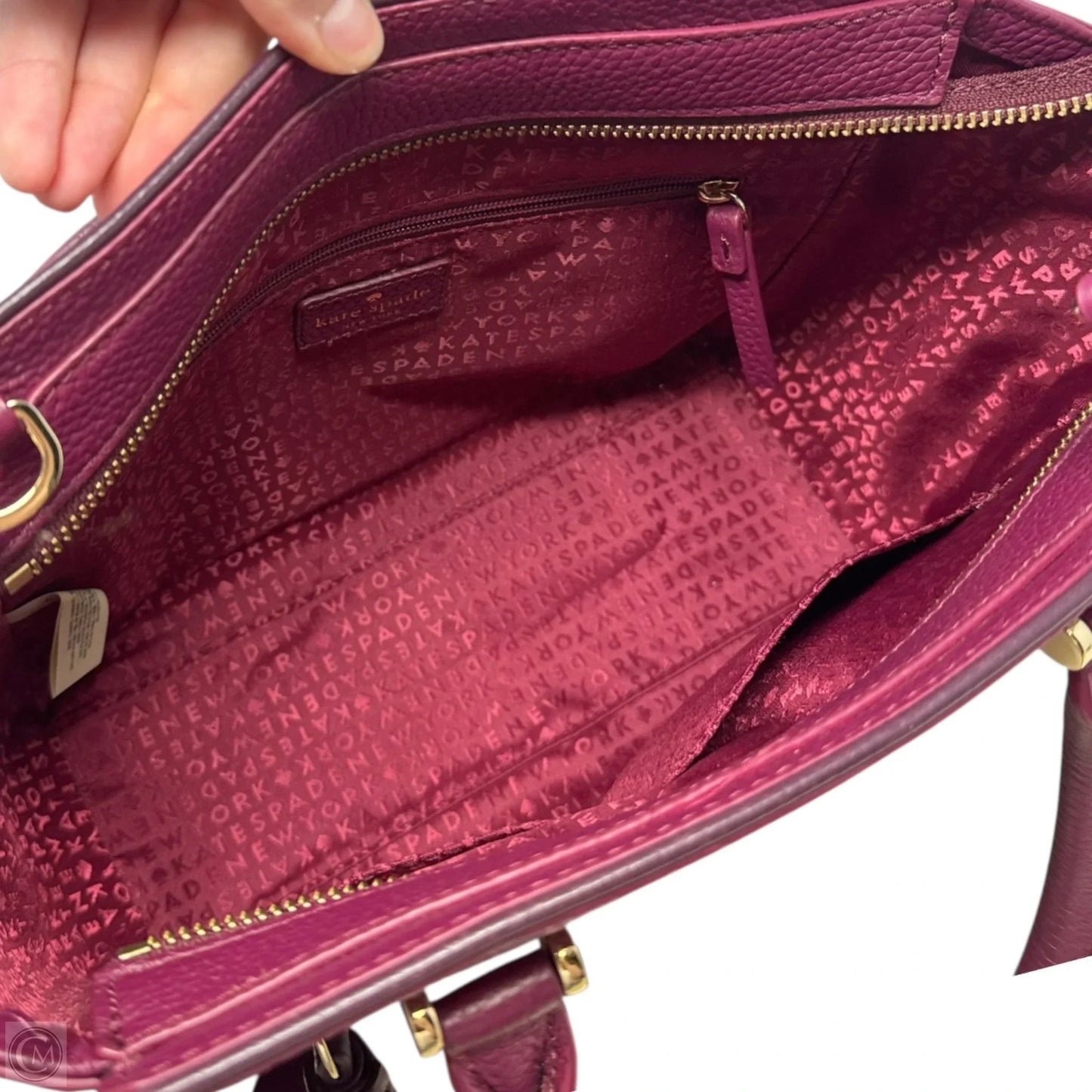 Chester Street Allyn Leather Satchel Designer By Kate Spade, Size: Medium