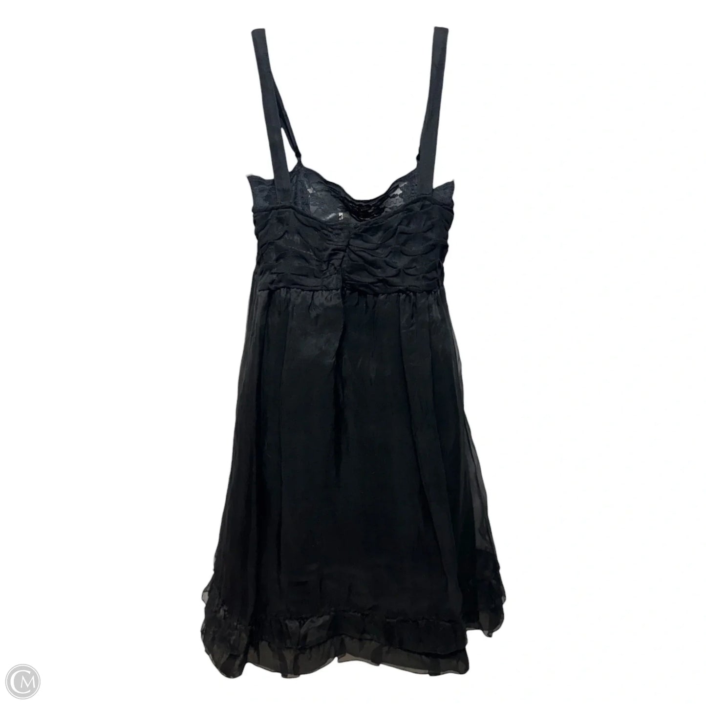 Black Dahlia Silk Dress By Zehavale By Anthropologie In Black, Size: 2