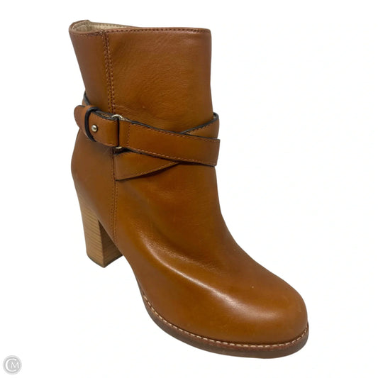 Lunah Boots Ankle Heels By Tommy Bahama In Brown, Size: 7