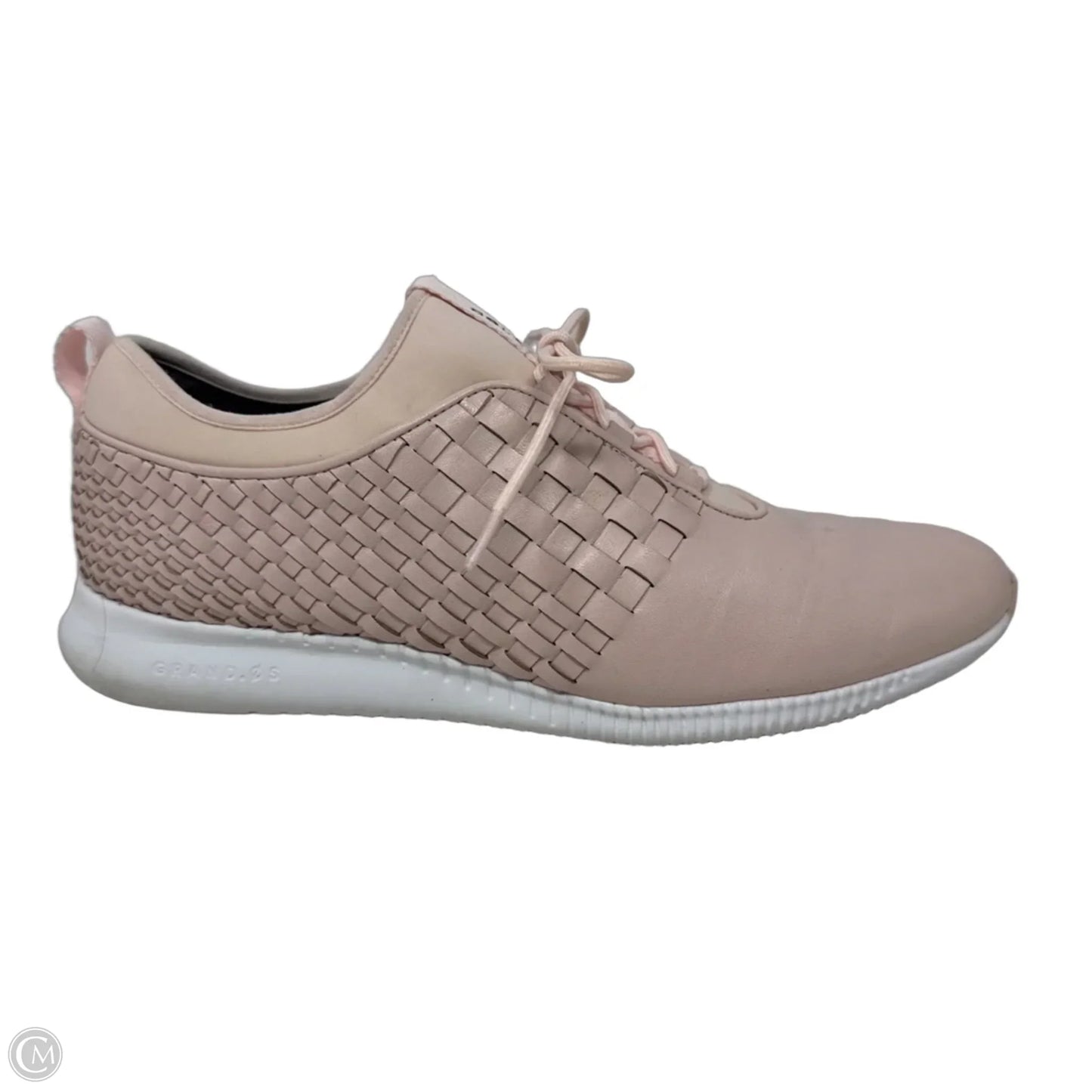 Woven Leather Shoes Sneakers By Cole-haan In Pink, Size: 8.5
