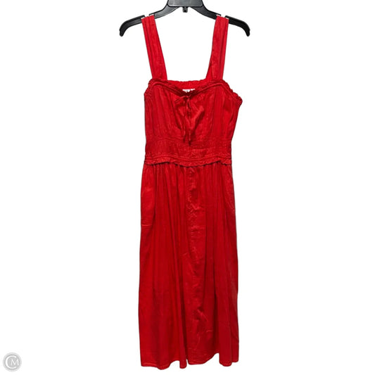 Dress Casual Maxi By Gap In Orange, Size: L