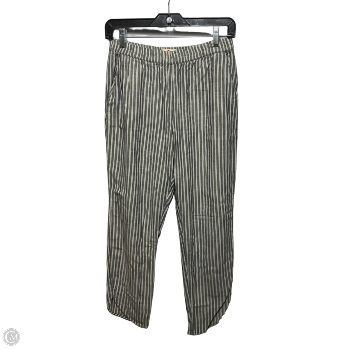 Pants Cropped By Marine Layer In Striped Pattern, Size: M