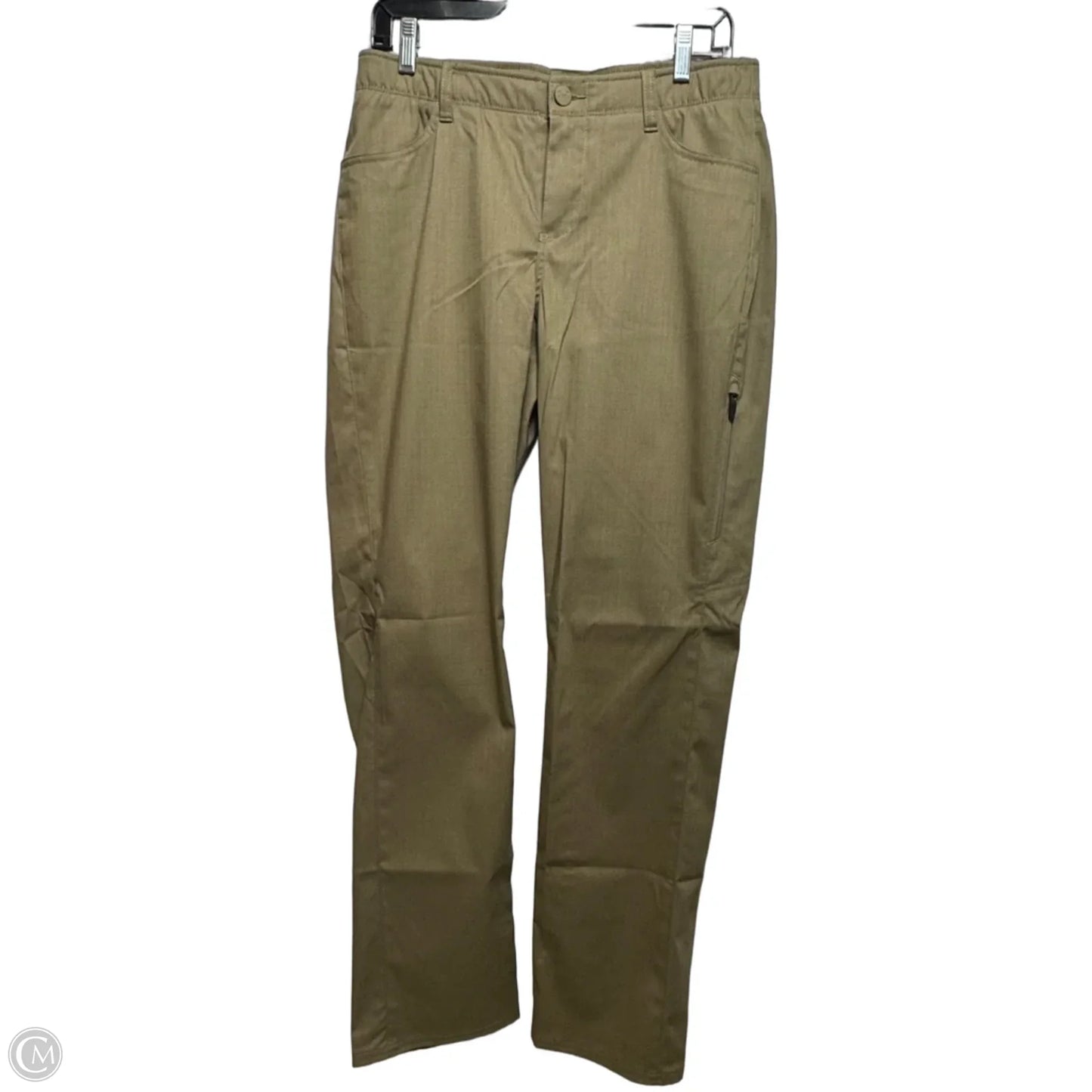Athletic Pants By Under Armour In Green, Size: 10