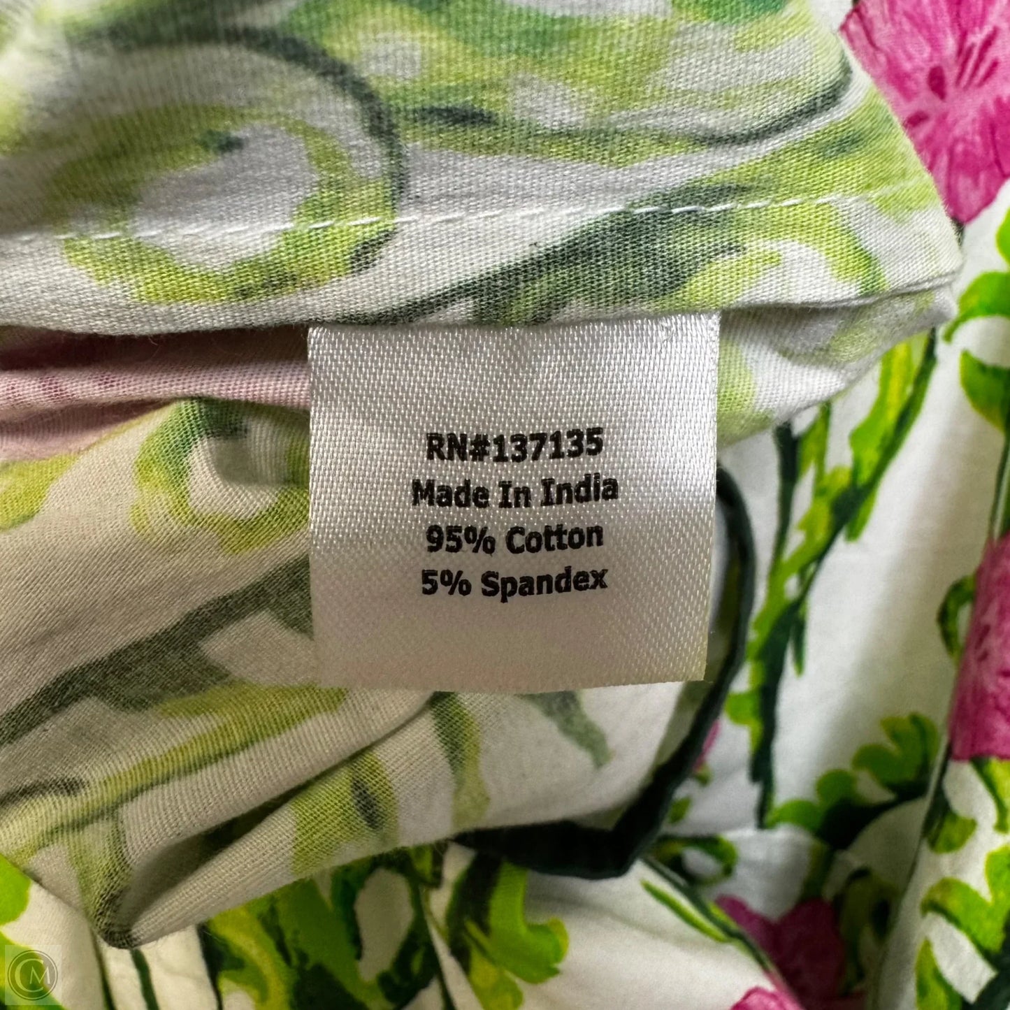 Blooming Shirt Dress By Bella Tu In Green Multi, Size: S