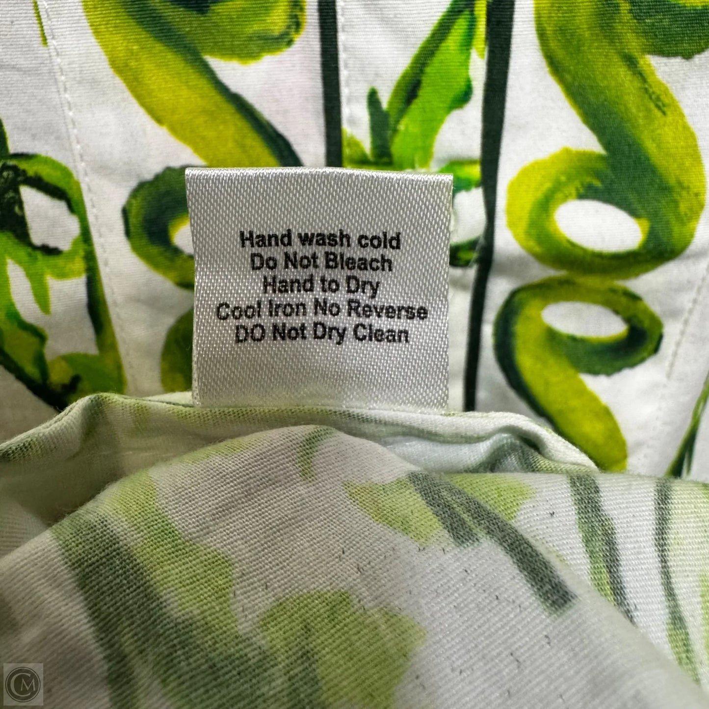 Blooming Shirt Dress By Bella Tu In Green Multi, Size: S
