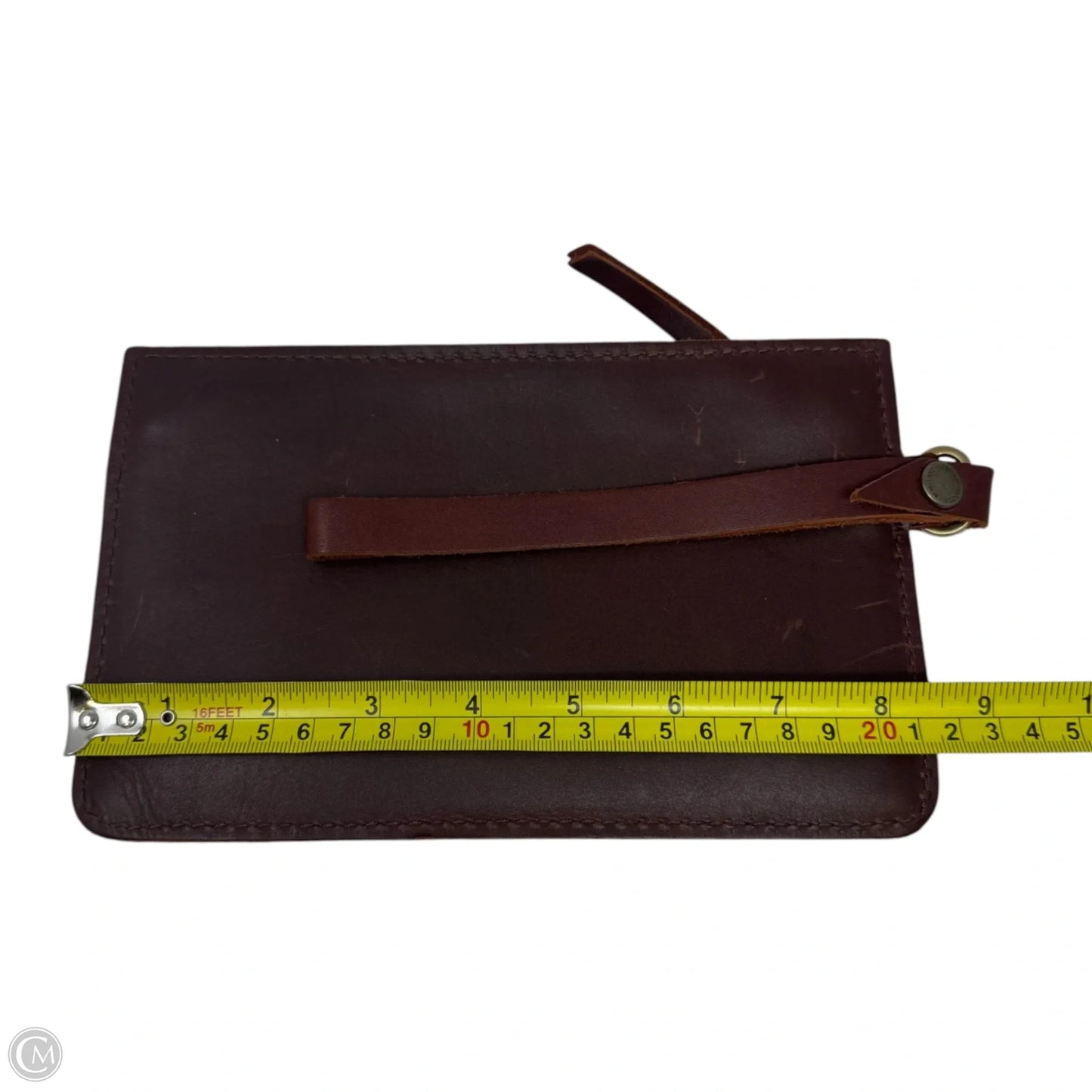 Leather Wristlet By Portland Leather, Size: Small