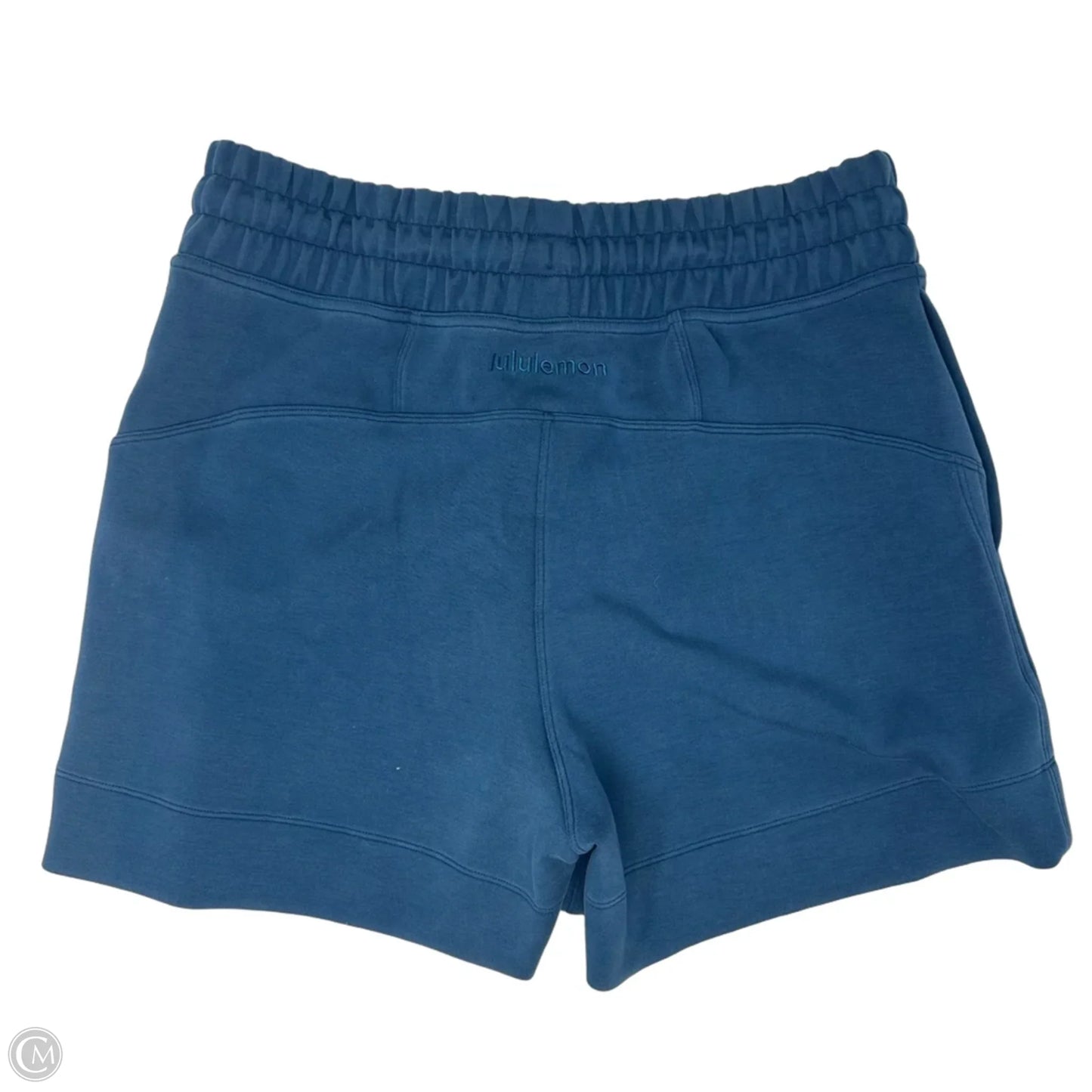 Athletic Shorts By Lululemon In Teal, Size: 10
