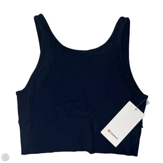 Power Pivot Rib Athletic Tank Top By Lululemon In Navy, Size: 12