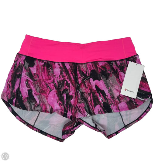 Speed Up MR Athletic Shorts By Lululemon In Pink, Size: 10