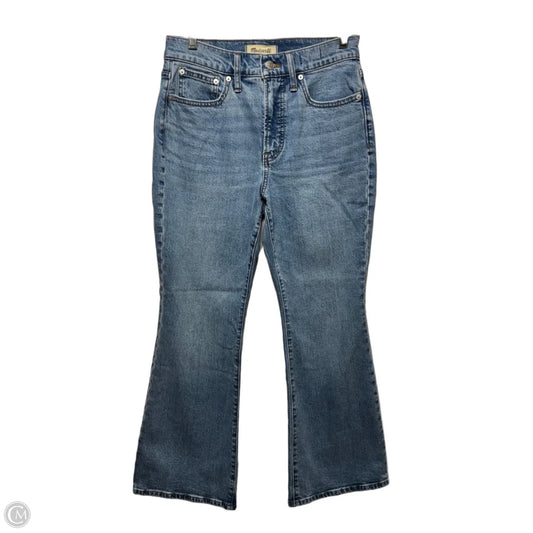 Perfect Vintage Flare Jeans By Madewell In Blue Denim, Size: 4p/27p