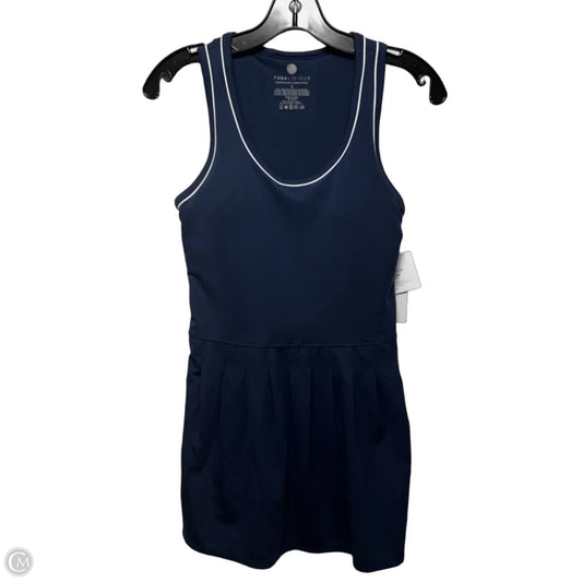 Set & Swing Tennis Athletic Dress By Yogalicious In Blue, Size: S