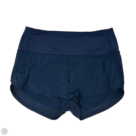 Athletic Shorts By Lululemon In Navy, Size: 6
