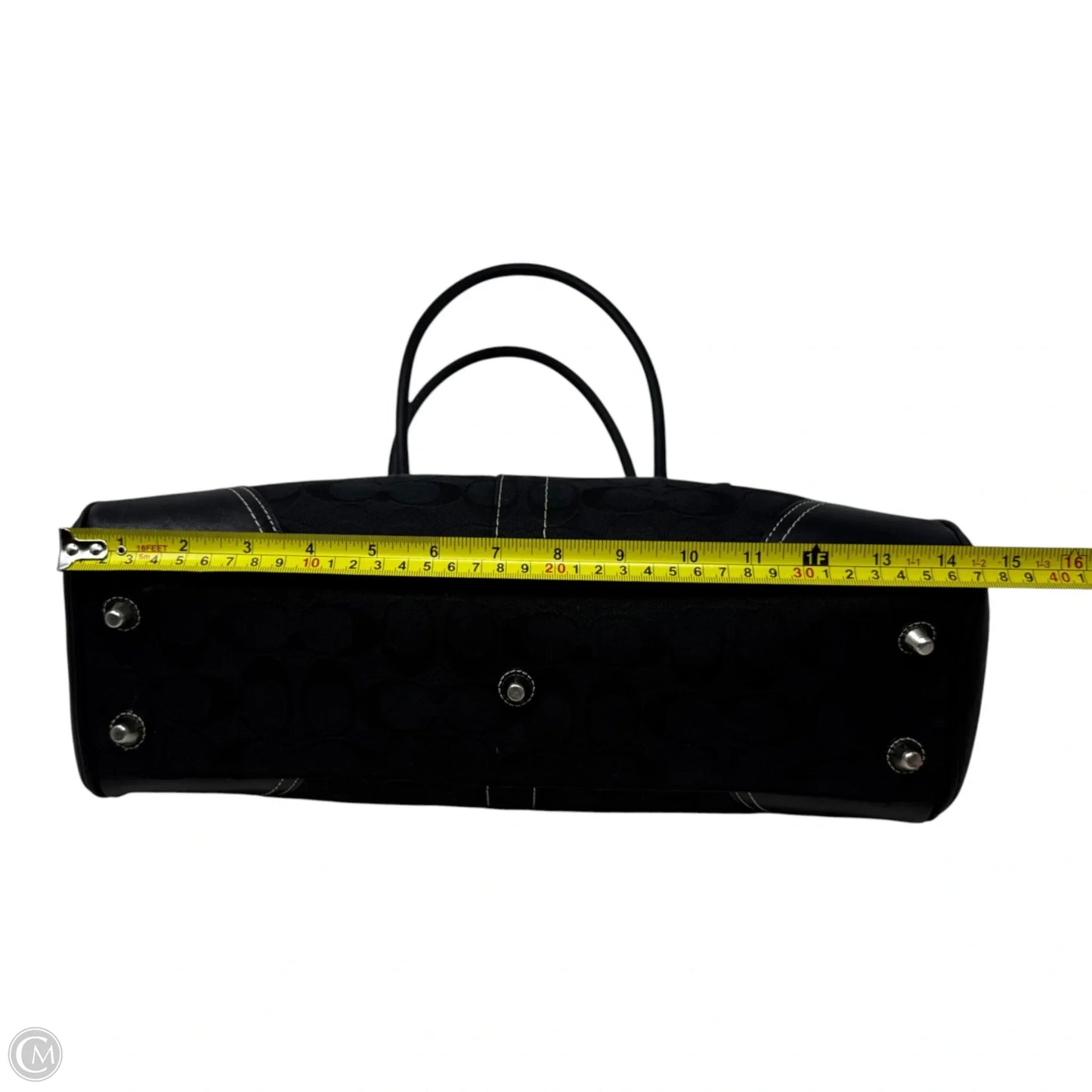 Hampton Handbag Designer By Coach, Size: Large