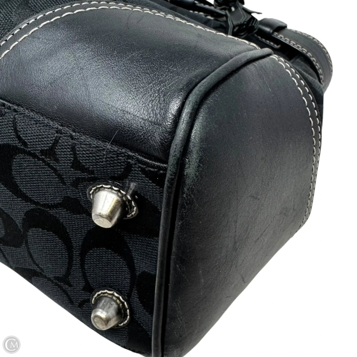 Hampton Handbag Designer By Coach, Size: Large