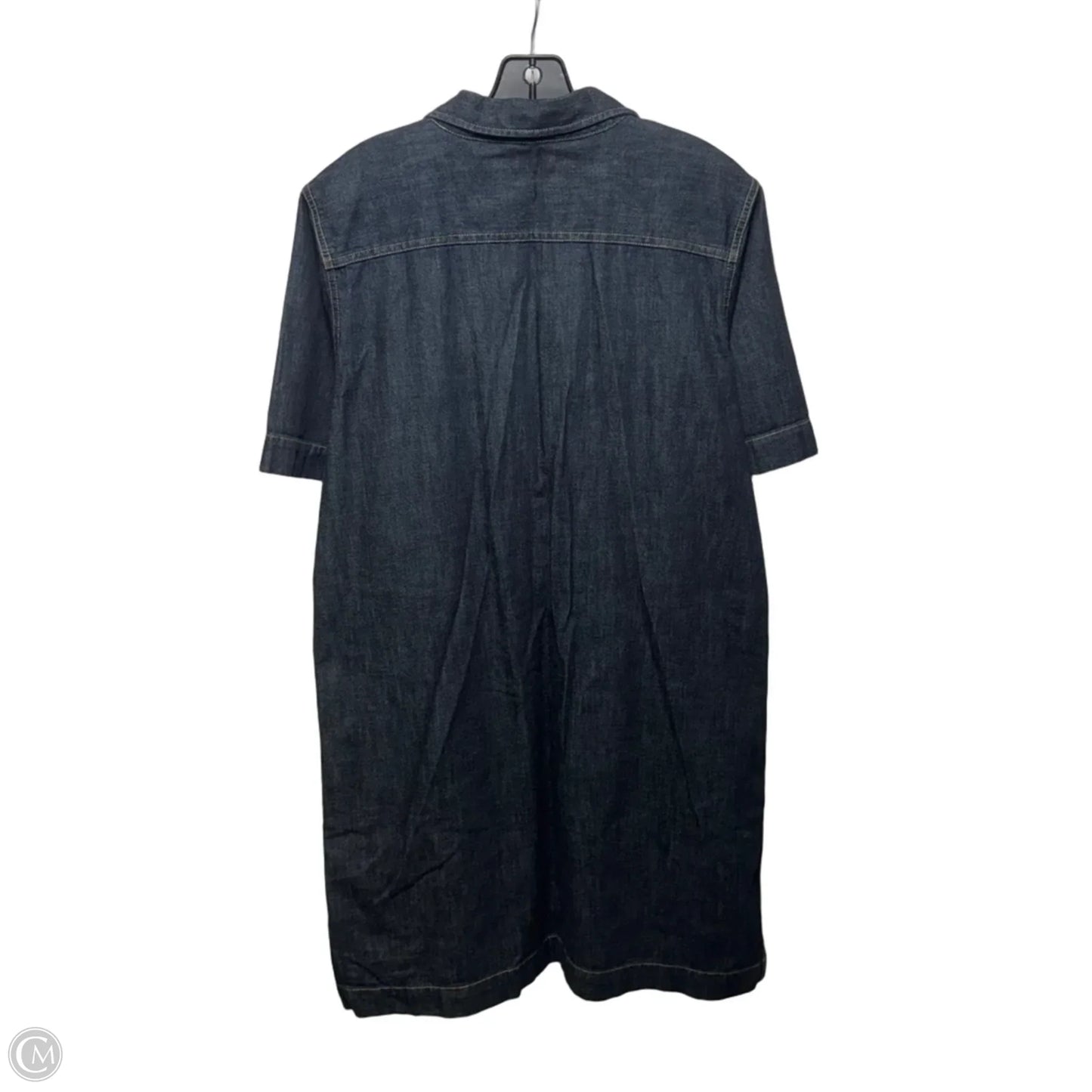 Dress Casual Short By Lauren By Ralph Lauren In Blue Denim, Size: L