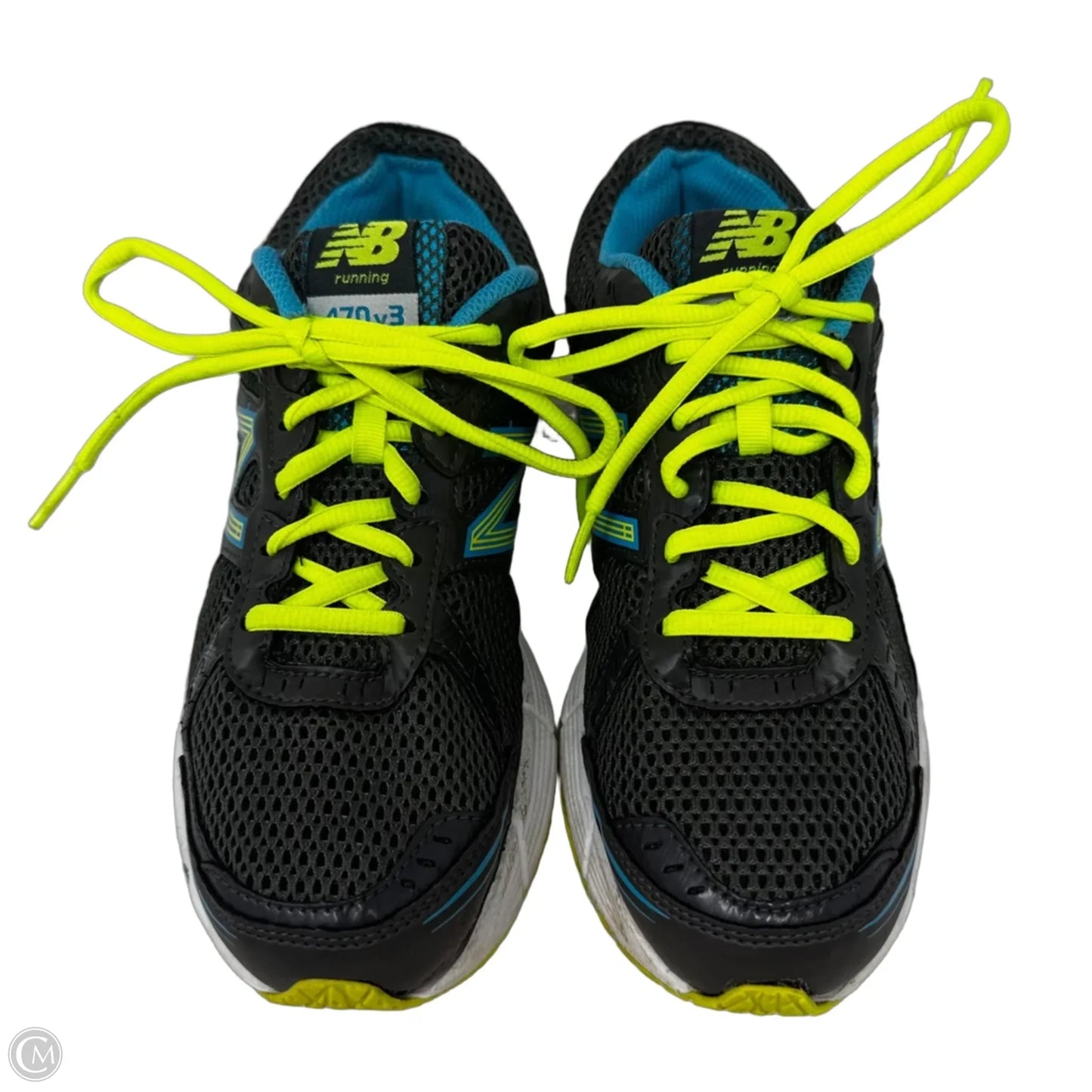 470v3 Shoes Athletic By New Balance In Black & Blue, Size: 8.5 D