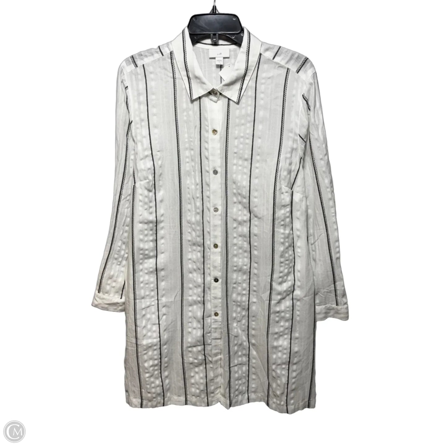 Tunic Long Sleeve By J. Jill In Striped Pattern, Size: Xl