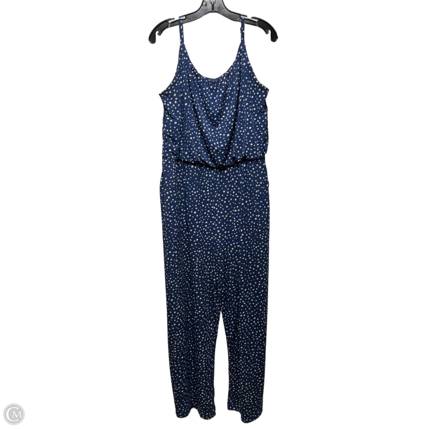 Jumpsuit By Gilli In Polkadot Pattern, Size: 2x