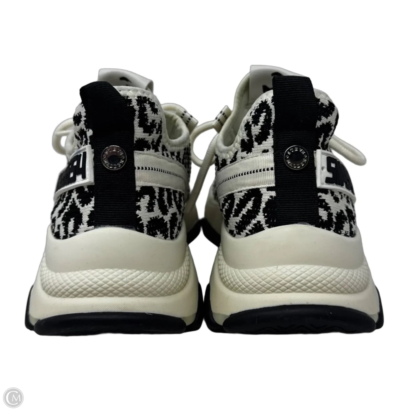 Maxima Shoes Athletic By Steve Madden In Black & Cream, Size: 8.5