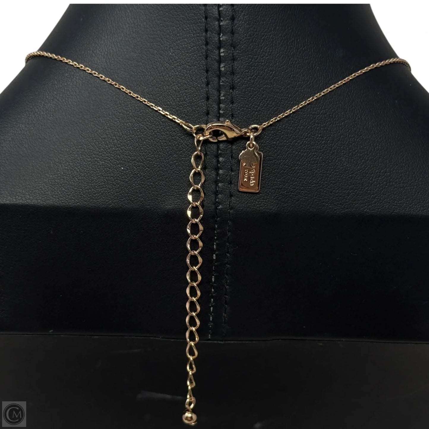 Ready Set Bow Pave Bow Mini Pendant Necklace in Clear/ Rose Gold Designer By Kate Spade