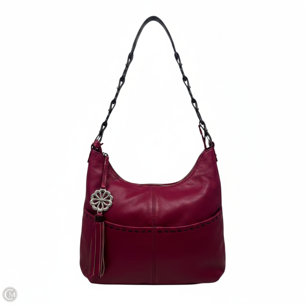 Kodiak Leather Shoulder Bag By Brighton, Size: Medium