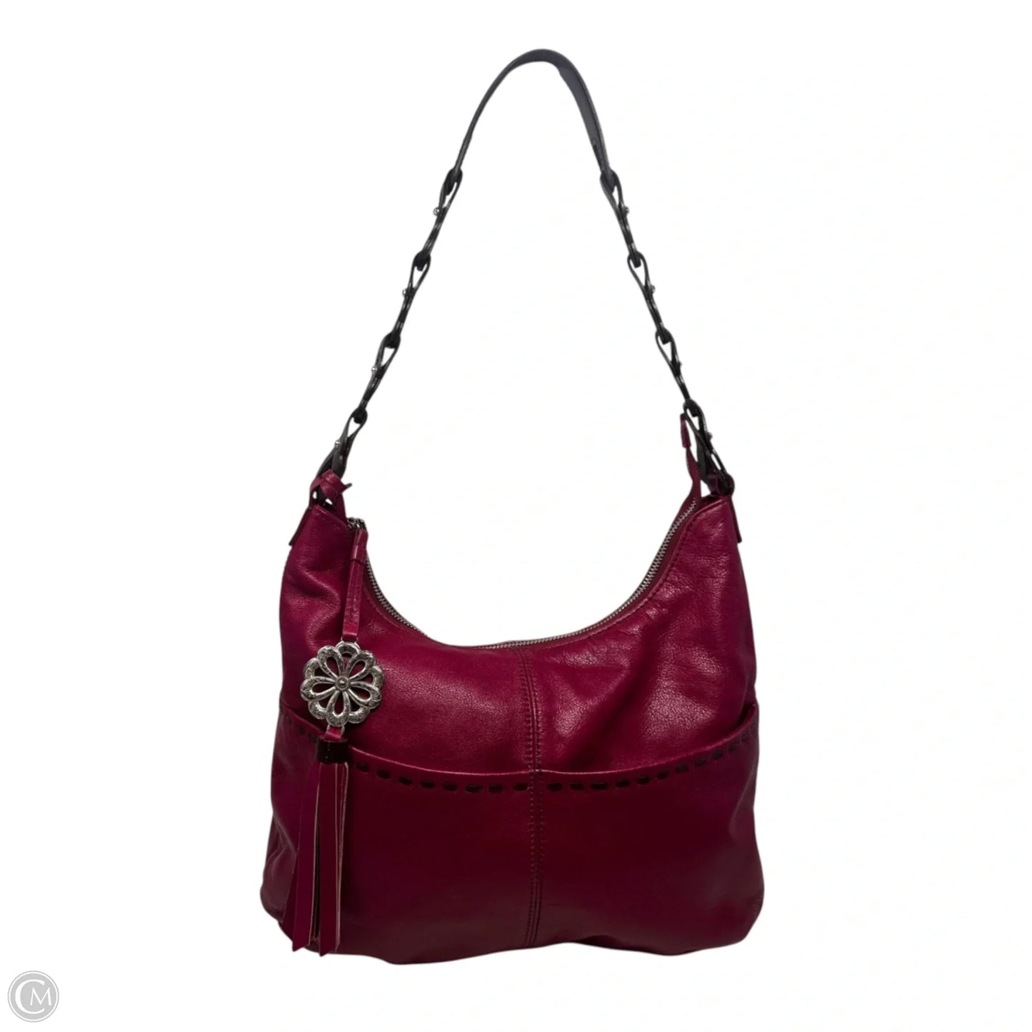 Kodiak Leather Shoulder Bag By Brighton, Size: Medium