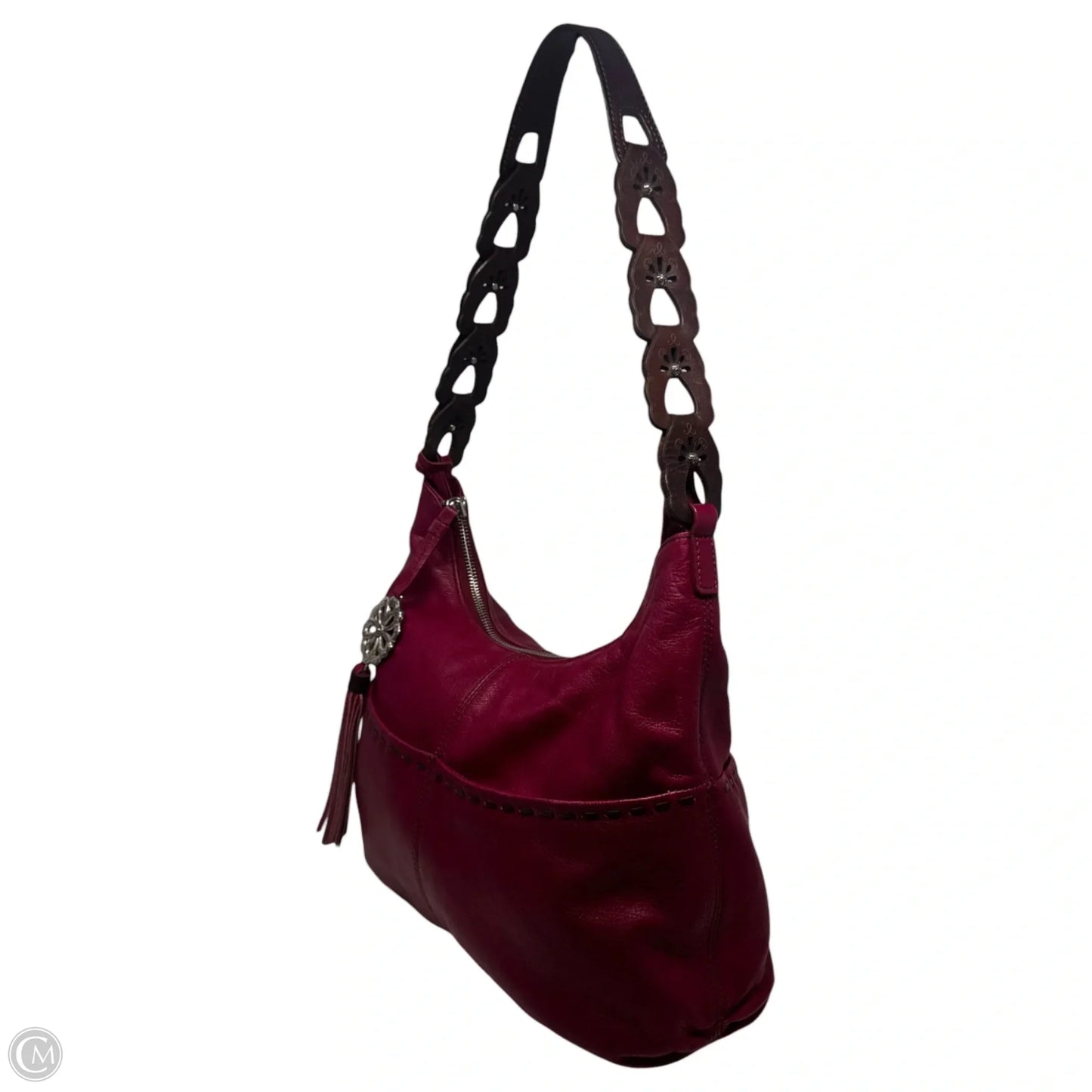 Kodiak Leather Shoulder Bag By Brighton, Size: Medium