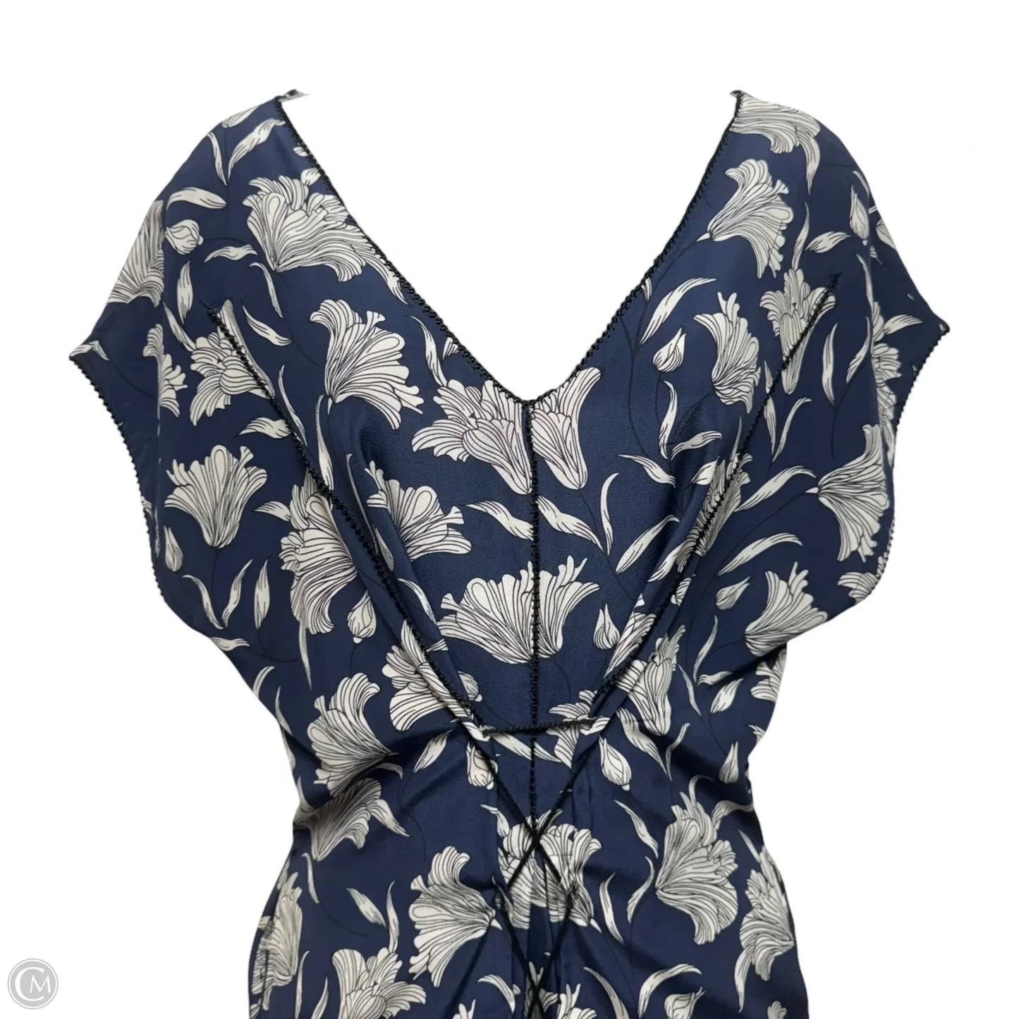 Corset Tie Dress Casual Maxi By Ramadi Urban Beldi In Floral Print, Size: S (estimated)