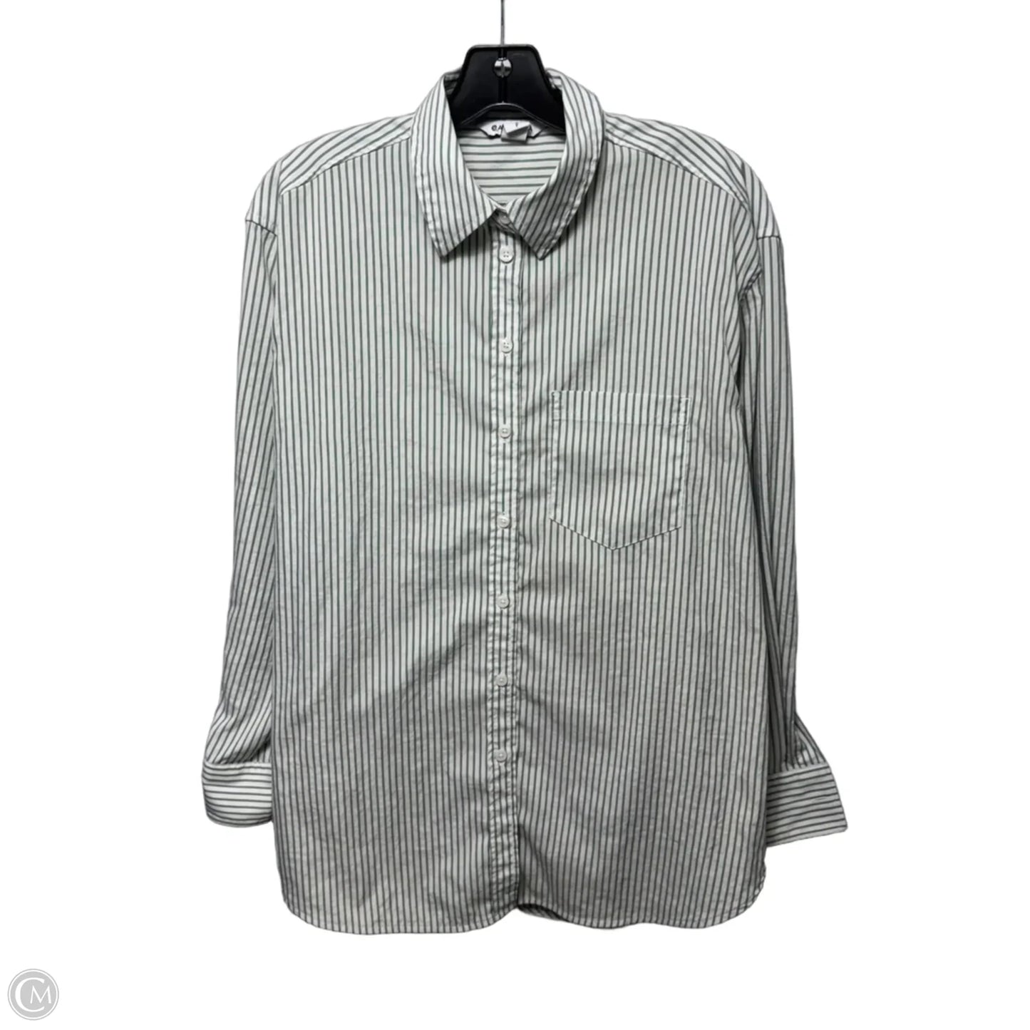 Top Long Sleeve By Athleta In Striped Pattern, Size: Sp