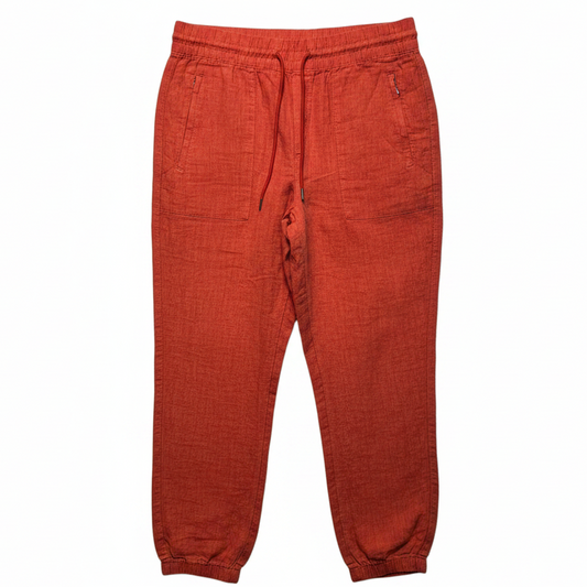 Jogger Pants Linen By Athleta In Orange, Size: 10