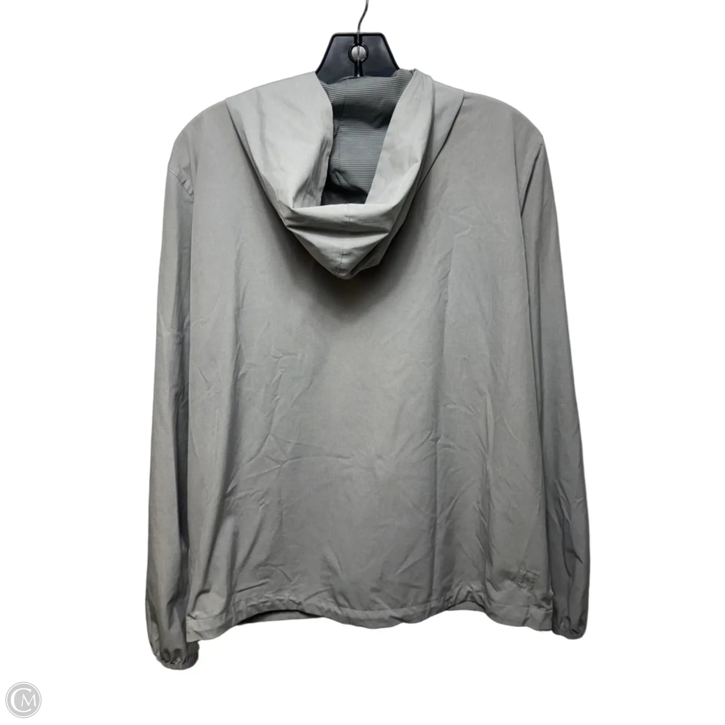Jacket Windbreaker By Vuori In Grey, Size: Xl
