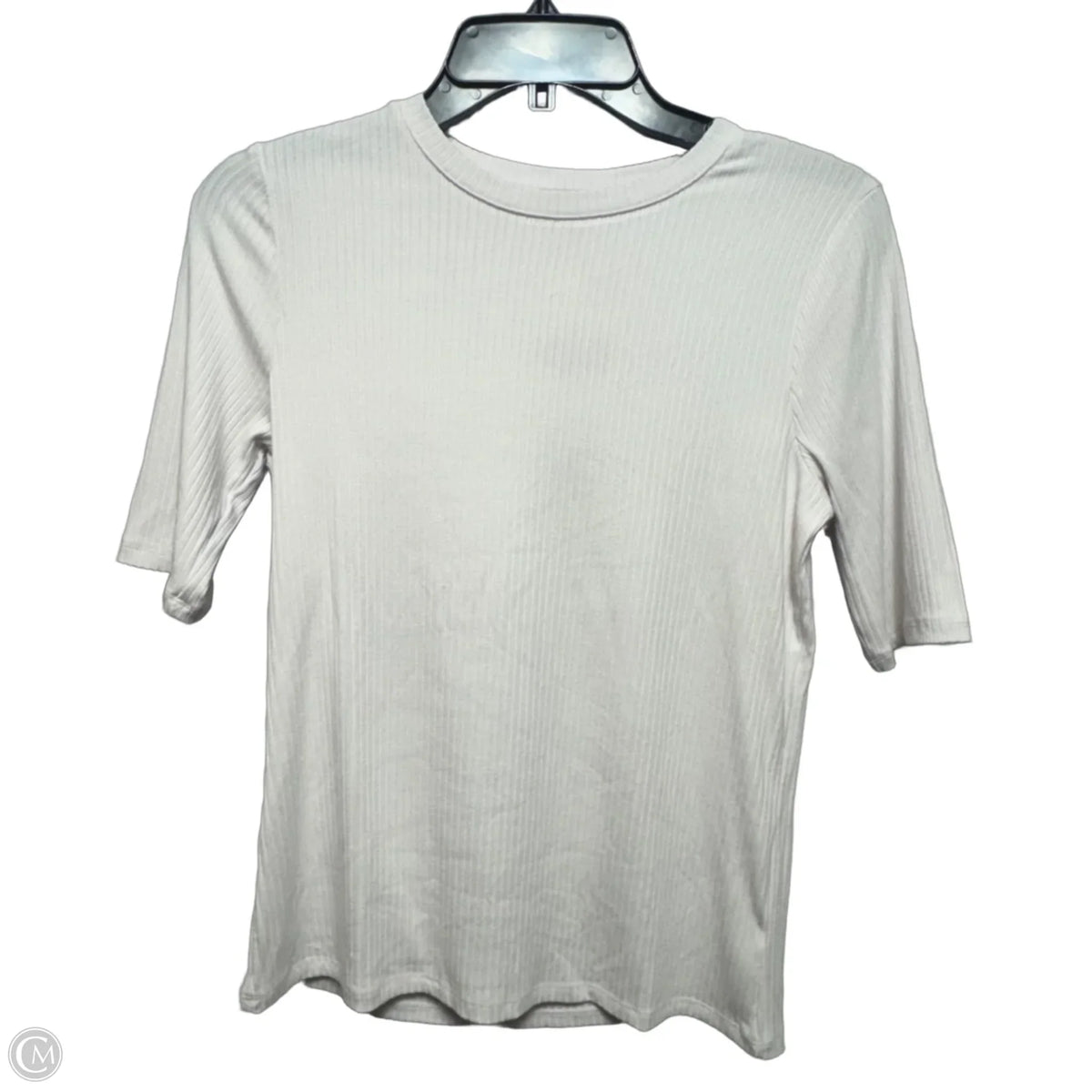 Top Short Sleeve By Splendid In White, Size: S