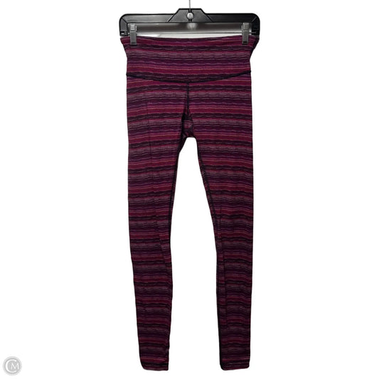 Athletic Leggings By Lululemon In Purple, Size: 6