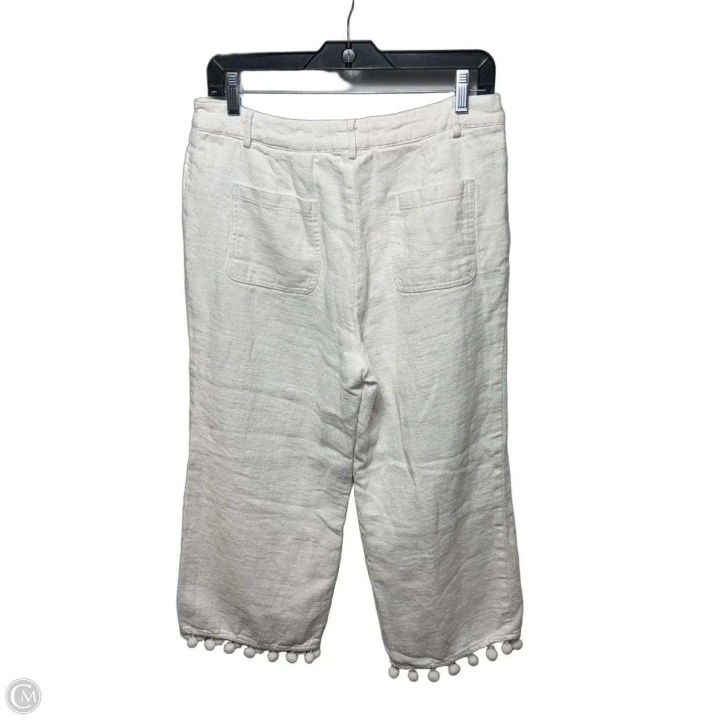 Pants Linen By ett:twa Anthropologie In White, Size: M