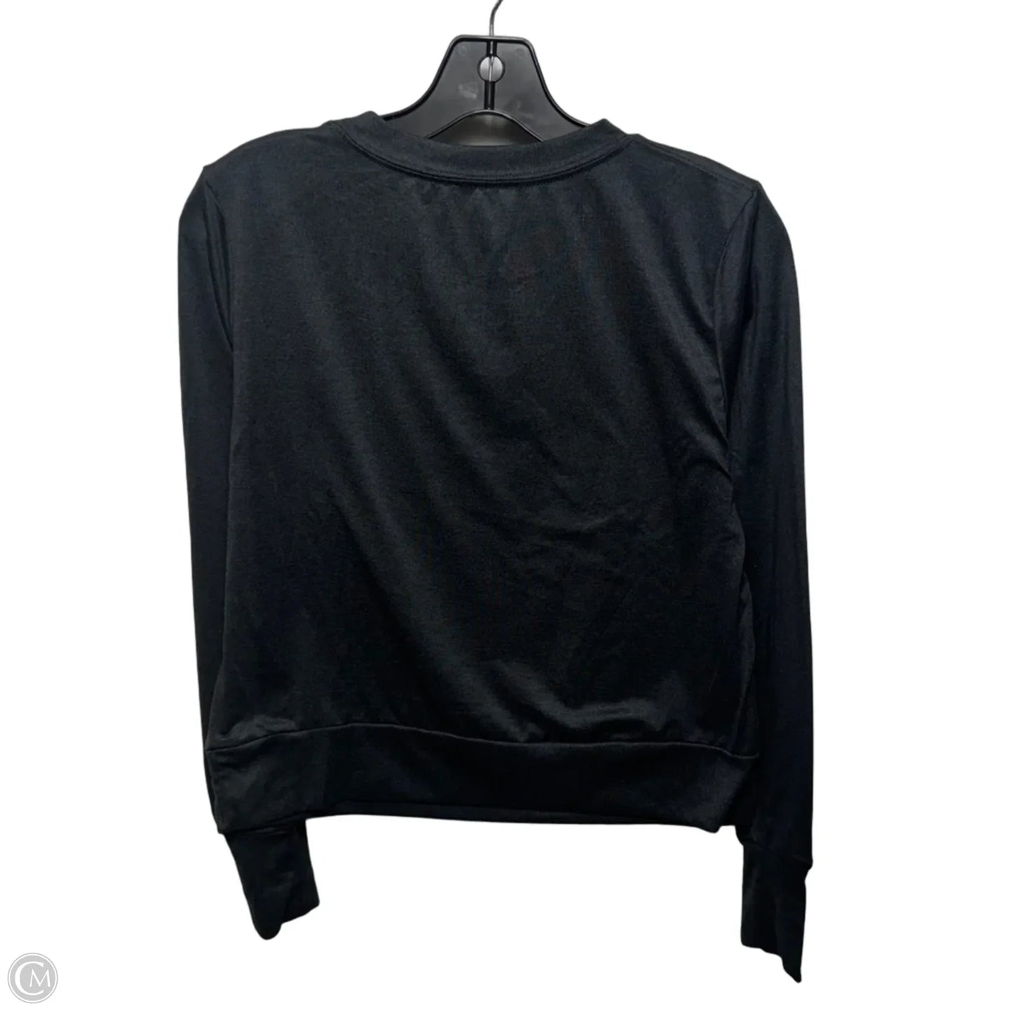 Athletic Top Long Sleeve Collar By Vuori In Grey, Size: S
