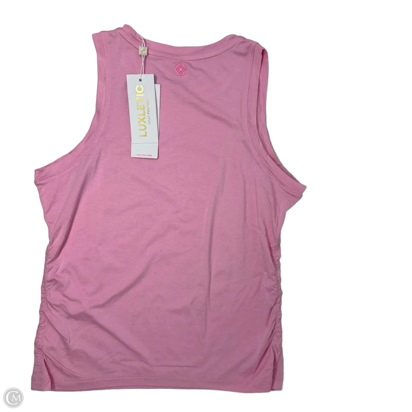 Heston Tank UPF 50+ Athletic Designer By Lilly Pulitzer In Conch Shell Pink, Size: S