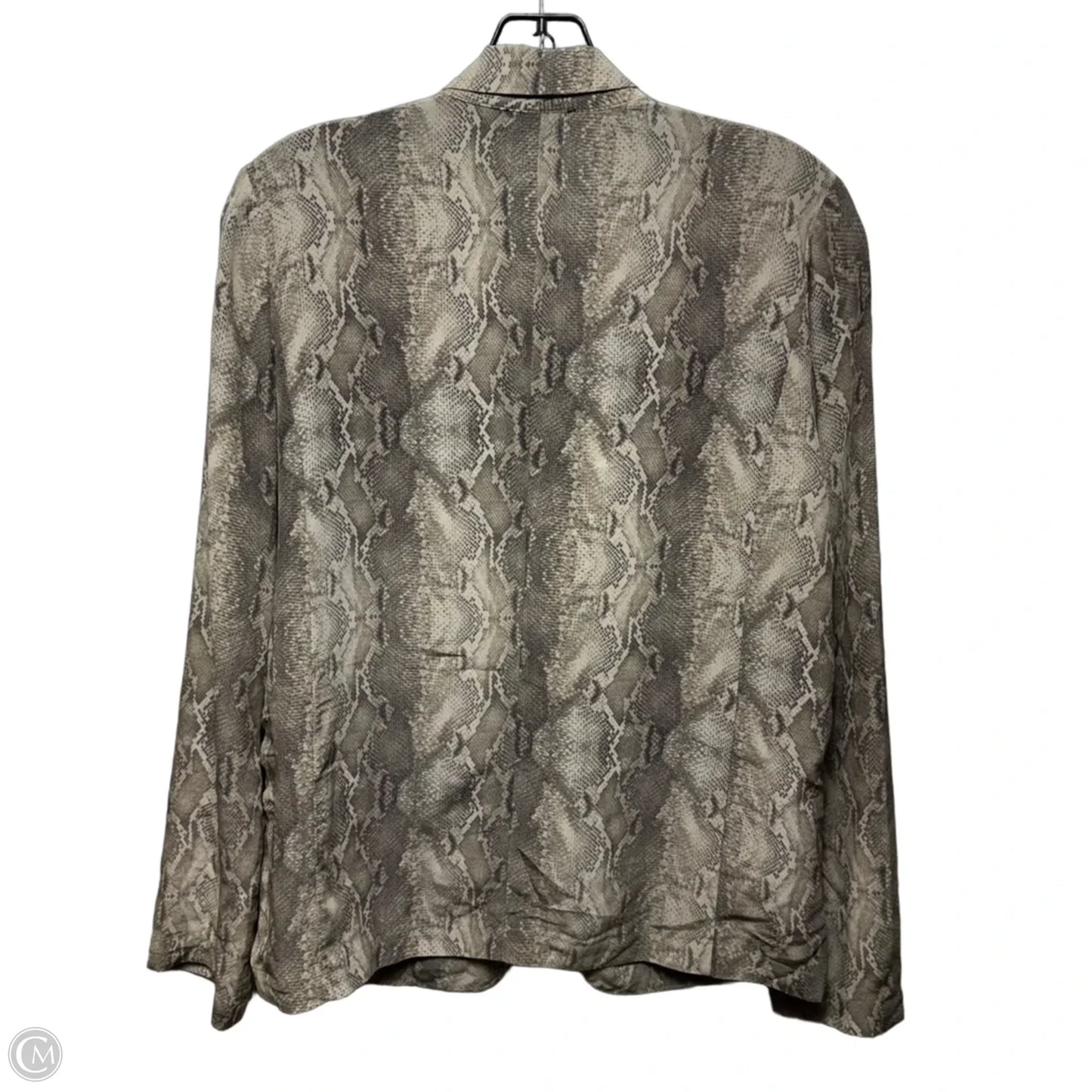 Silk Cardigan By Babaton In Snakeskin Print, Size: 00
