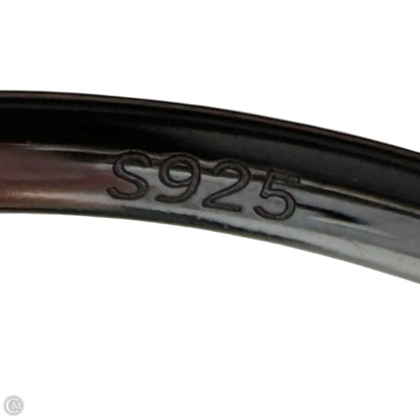 Plain Sterling Silver Band Ring, Size: 9.5