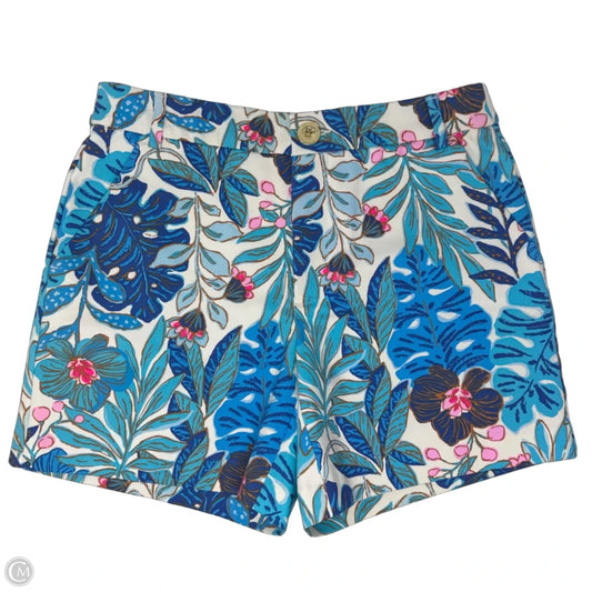 Gretchen High Rise Shorts Designer By Lilly Pulitzer In Floral Print, Size: 0