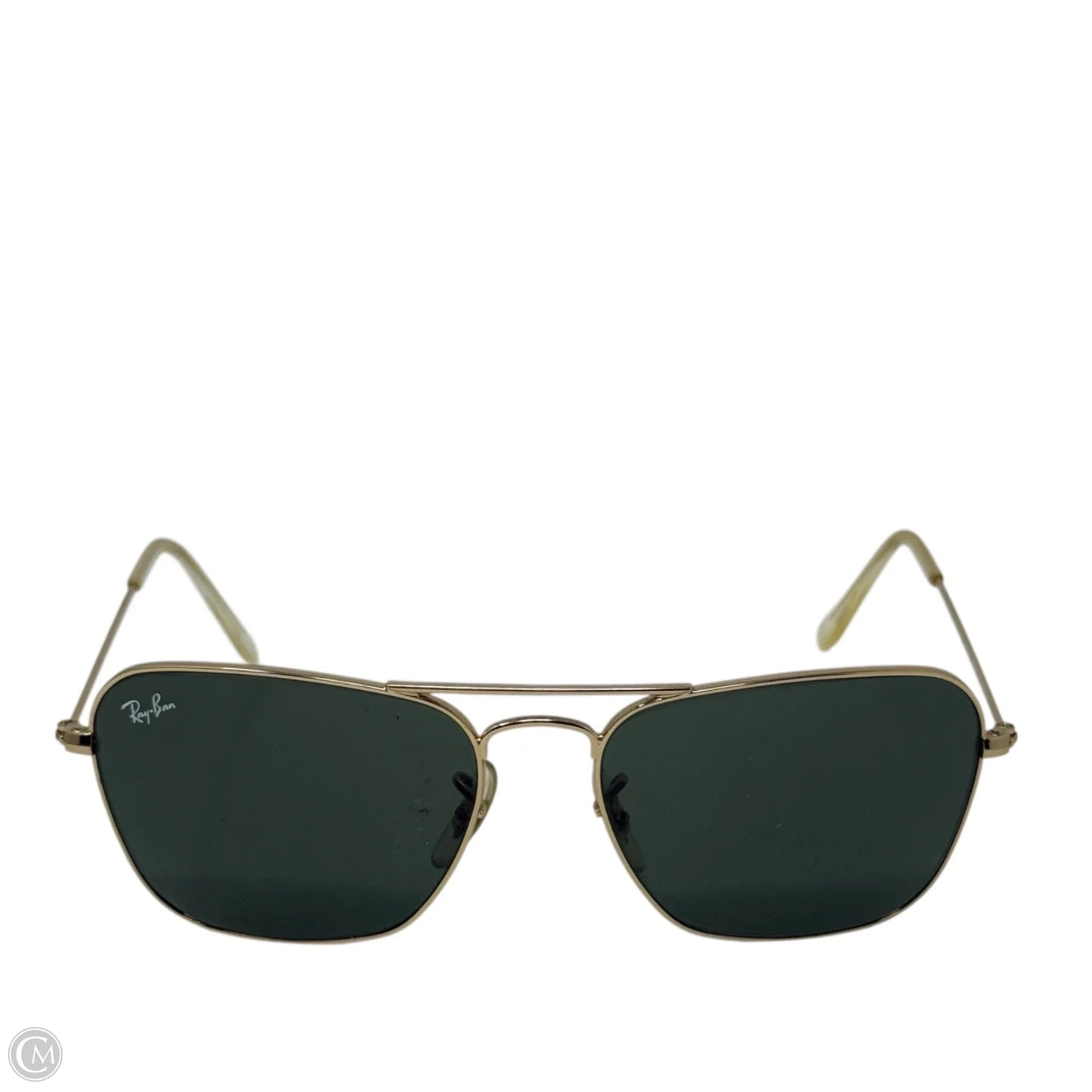 RB 3136 Caravan Sunglasses Designer By Ray Ban, Size: Small