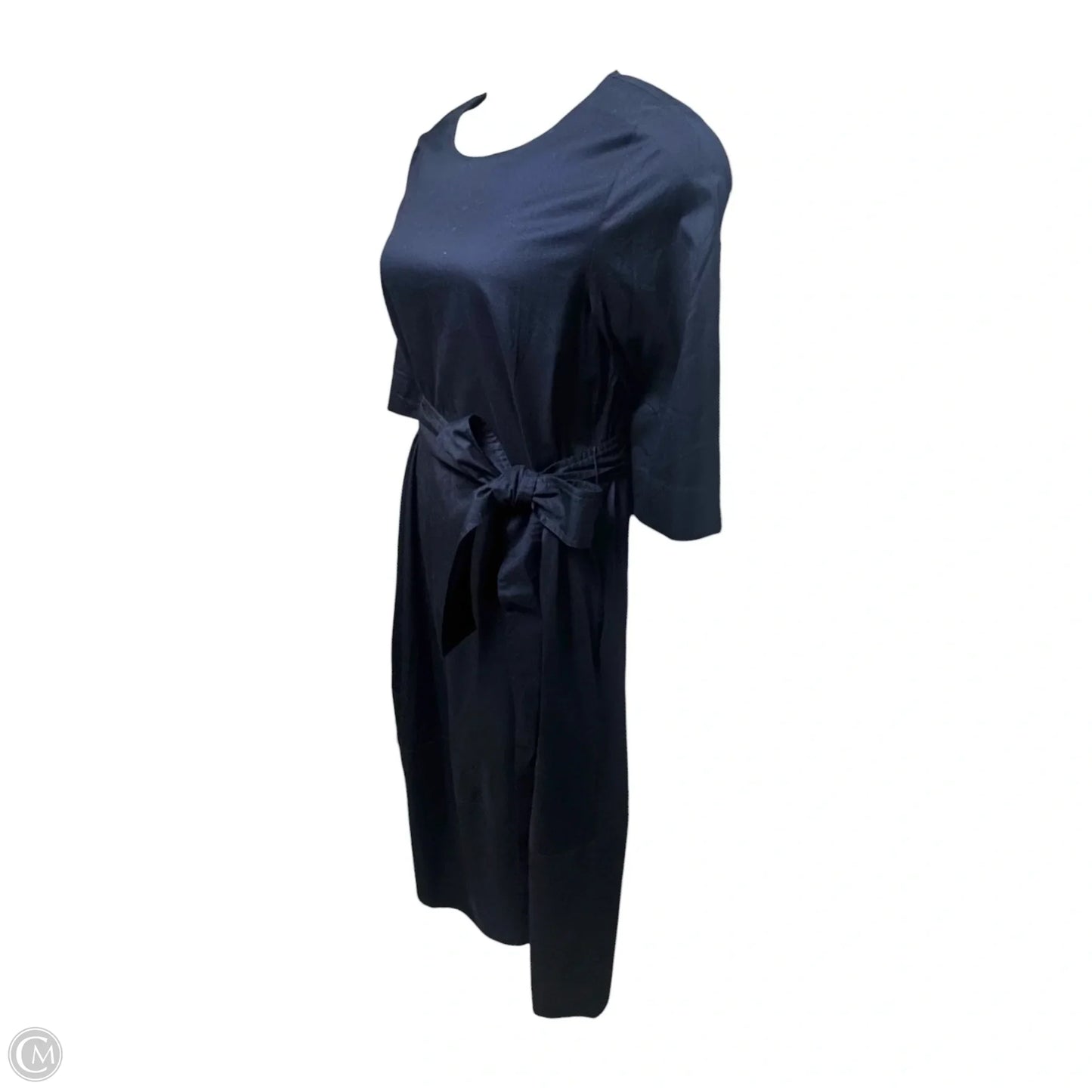 Dress Casual Midi By Cos In Navy, Size: 10