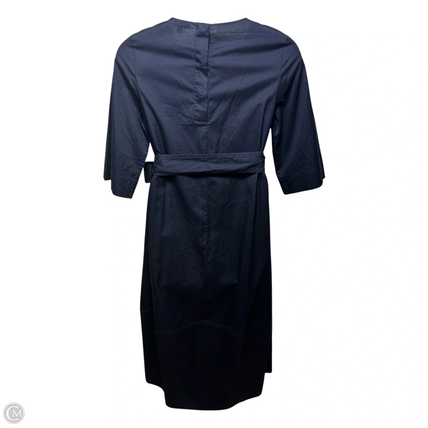 Dress Casual Midi By Cos In Navy, Size: 10