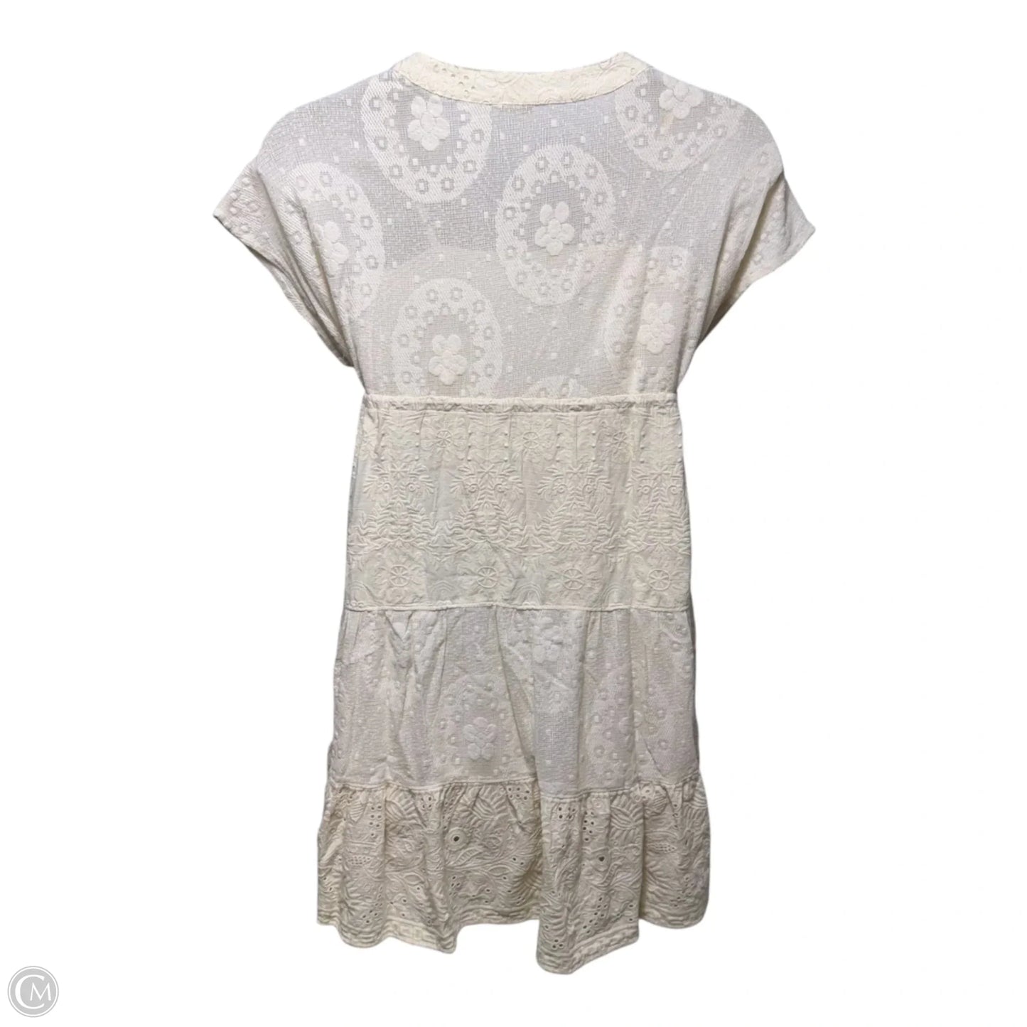 Dress Casual Short By Lucky Brand In Cream, Size: S